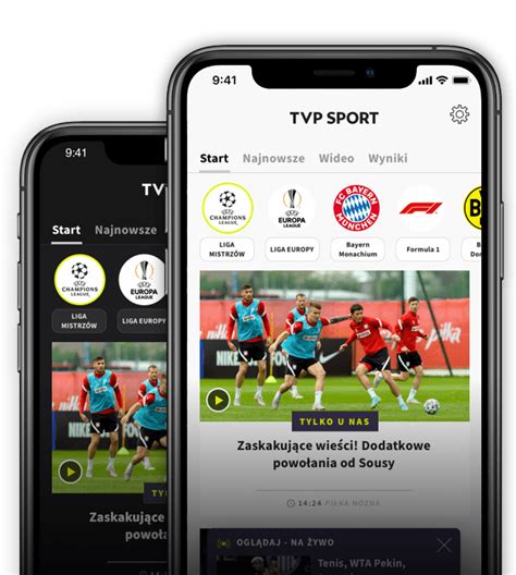 aplikacja mobilna tvp sport