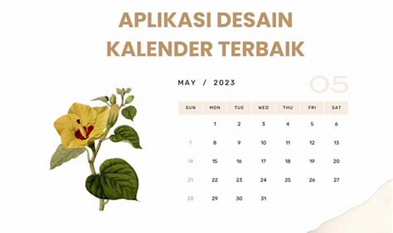 aplikasi desain kalender