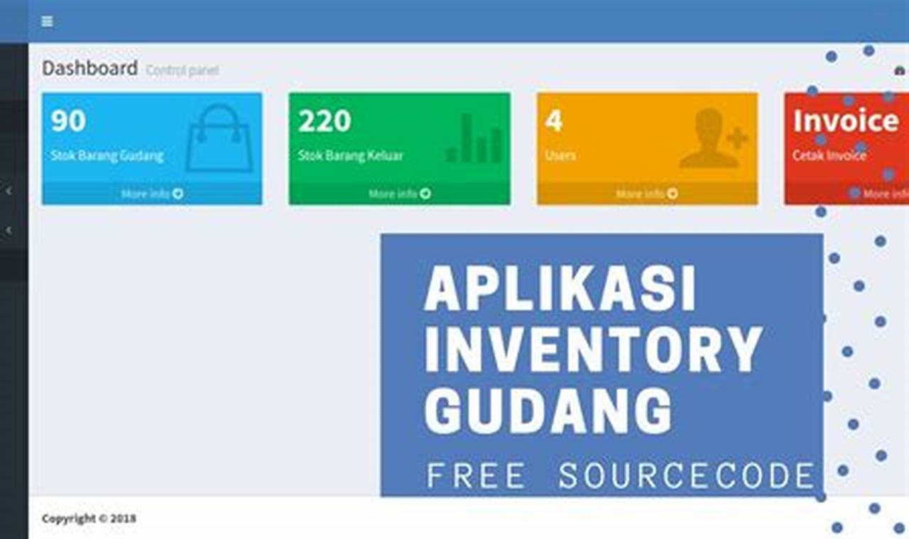 aplikasi inventory berbasis web gratis