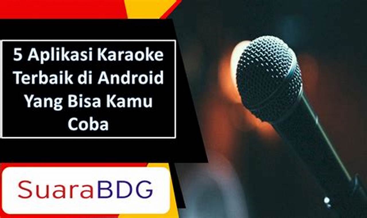 aplikasi karaoke di android