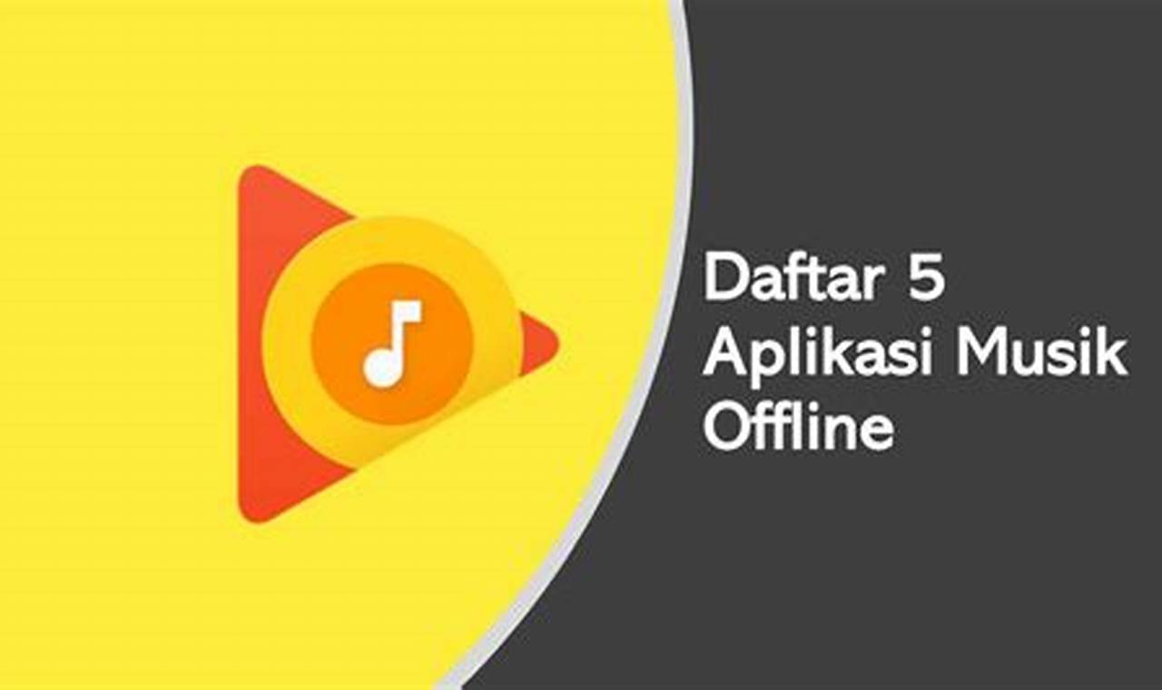 aplikasi musik offline gratis