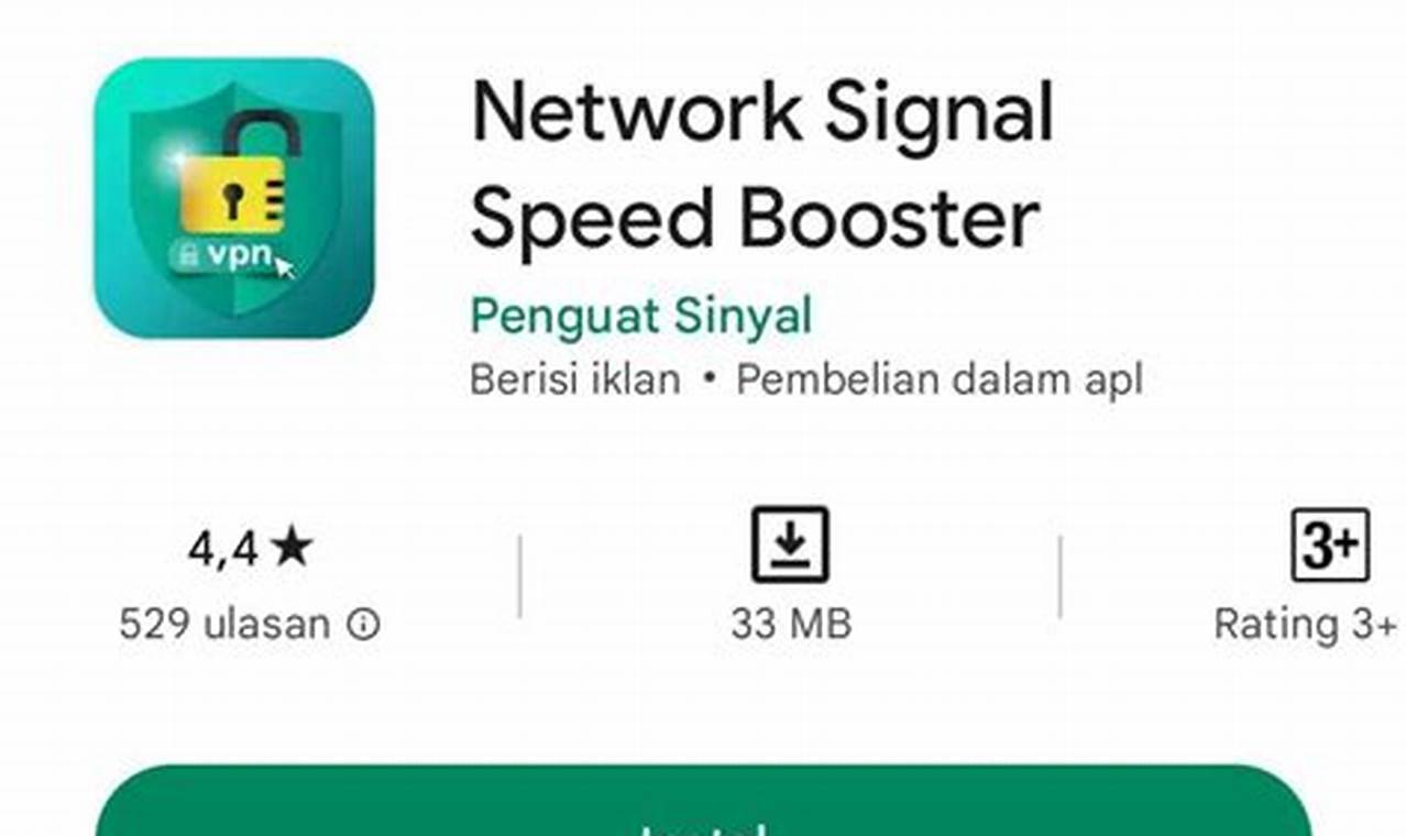 aplikasi penguat sinyal hp