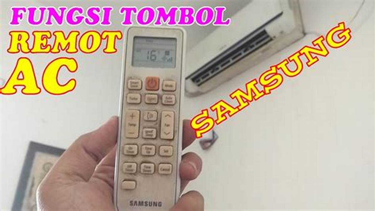Aplikasi Remote AC Samsung