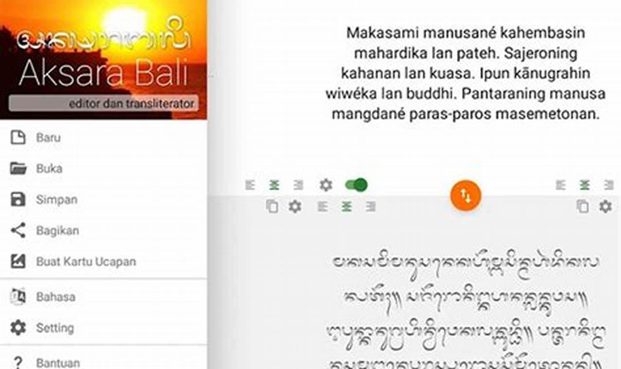 aplikasi translate bahasa bali ke indonesia