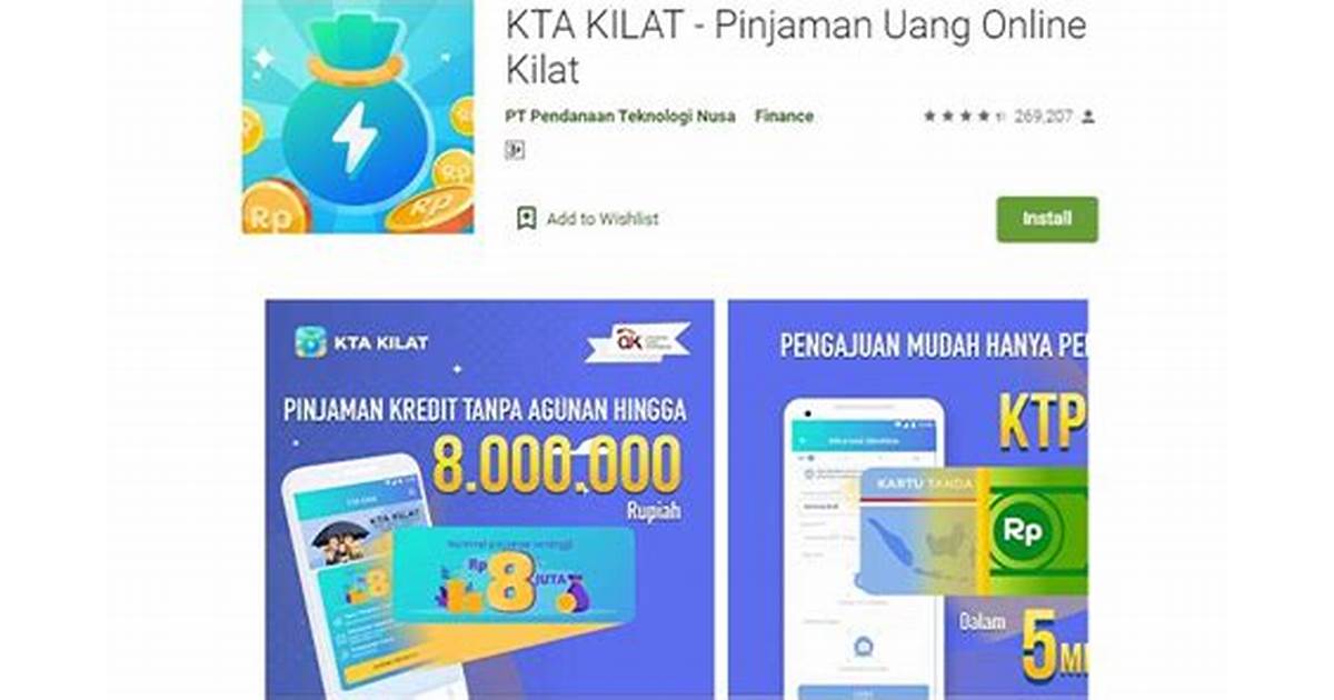 aplikasi KTA kilat terbaik di indonesia