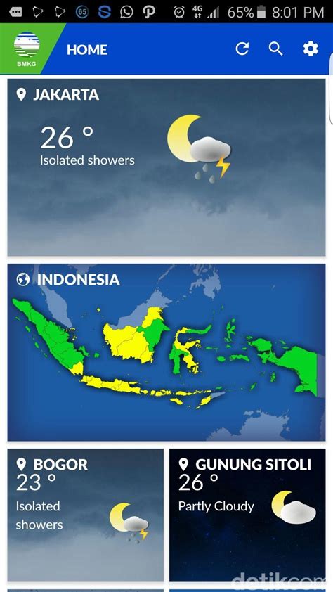Aplikasi Cuaca Terbaik untuk Membantu Kamu Beraktivitas di Indonesia