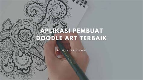 aplikasi doodle art name tutorial indonesia