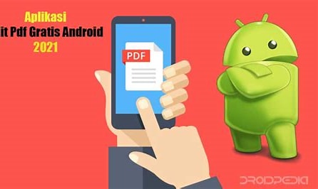 aplikasi edit pdf gratis android