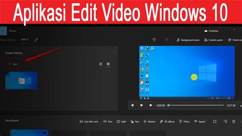 aplikasi edit video windows 7 indonesia