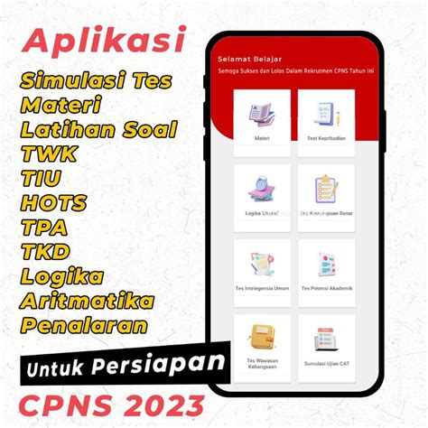 Aplikasi latihan soal CPNS