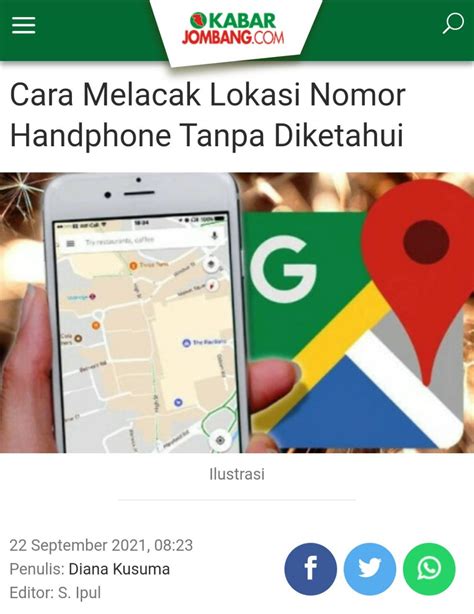Aplikasi Melacak Lokasi Nomor WhatsApp Indonesia
