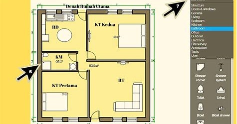 aplikasi menggambar desain rumah