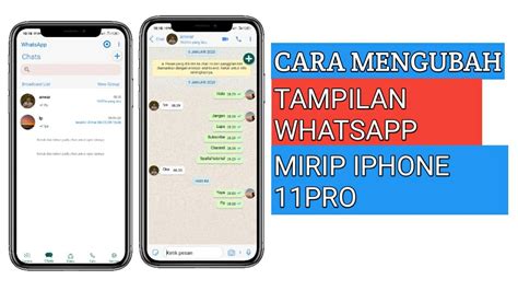 Aplikasi WA dengan Tampilan Layaknya iPhone: Kenikmatan Baru dalam Menggunakan WhatsApp di Indonesia