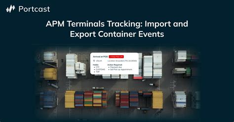 apm terminal container tracking