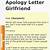 apology note to girlfriend