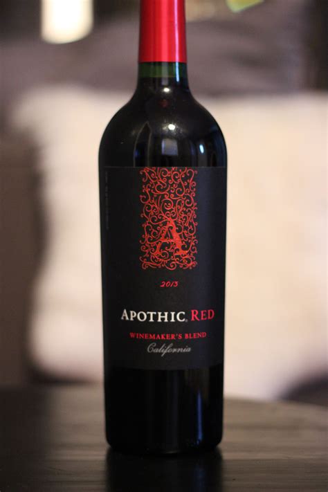 apothic red blend red wine