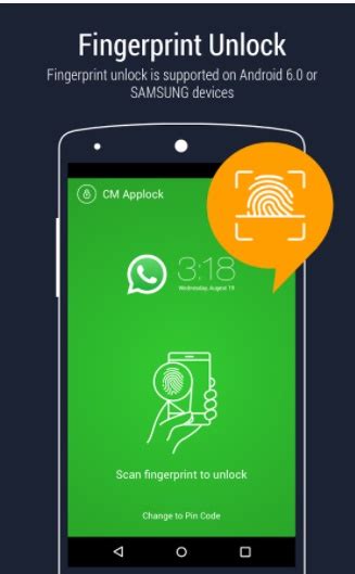App Sperre Mit Fingerabdruck Und Passwort APK 1.0.2 für Android