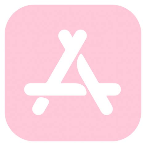 Pink app store icon Free pink site logo icons