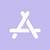 app store purple icon