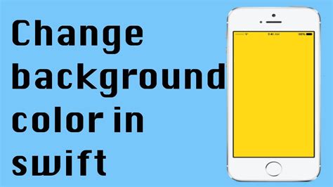 App Background Color Xcode