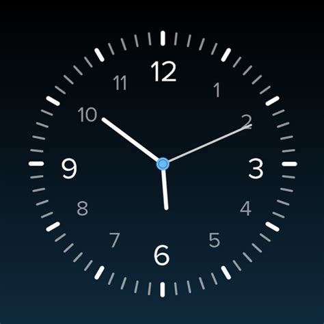 App Clock With A Second Hand