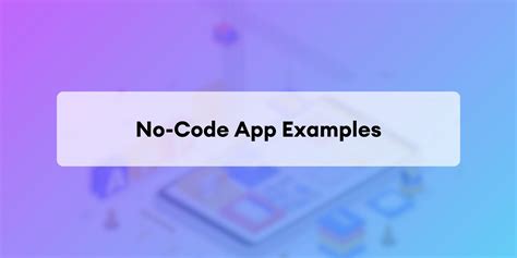 App Design No Code