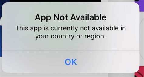 App Not Available In Your Country Android Error