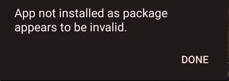 These App Not Installed As Package Appears To Be Invalid Android 13 Stackoverflow Popular Now