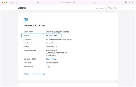 app store id apple developer
