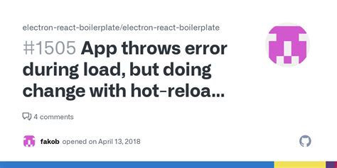 App Threw An Error During Load Electron