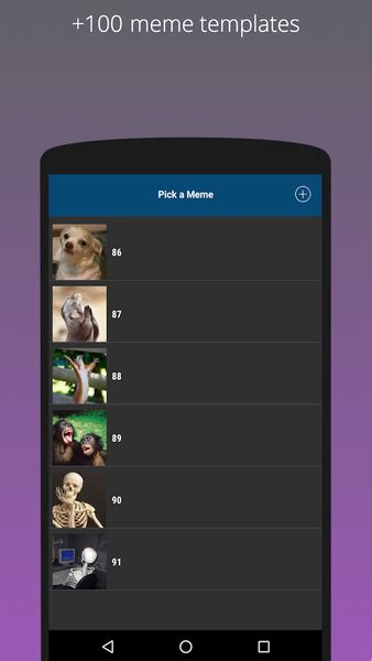 Aplicación para crear memes Ejercito Android