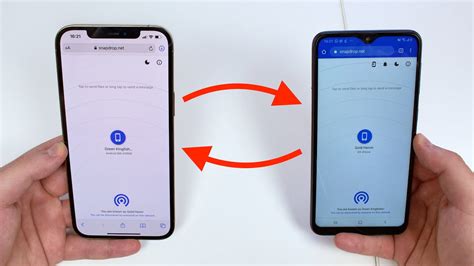 app to send files from iphone to android