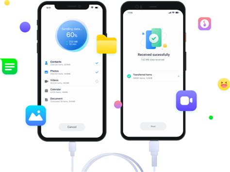 app to share between iphone and android