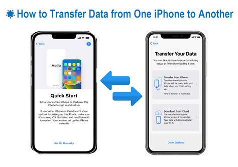 app to transfer data from one phone to another iphone