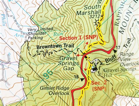Appalachian Trail Map Front Royal Va