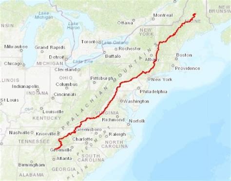 26 Appalachian Trail Map Google Maps Online For You