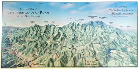 Appalachian Trail Map Roan Mountain