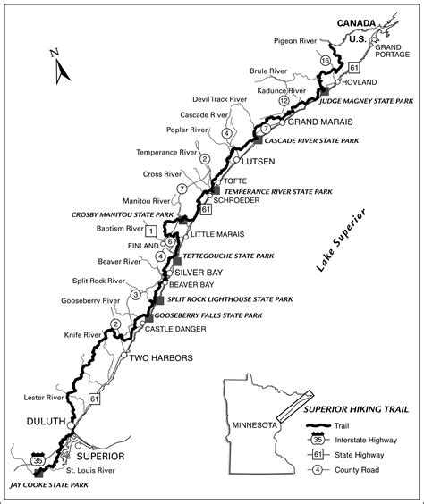 Appalachian Trail Resupply Map