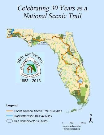Appalachian Trail Map Florida