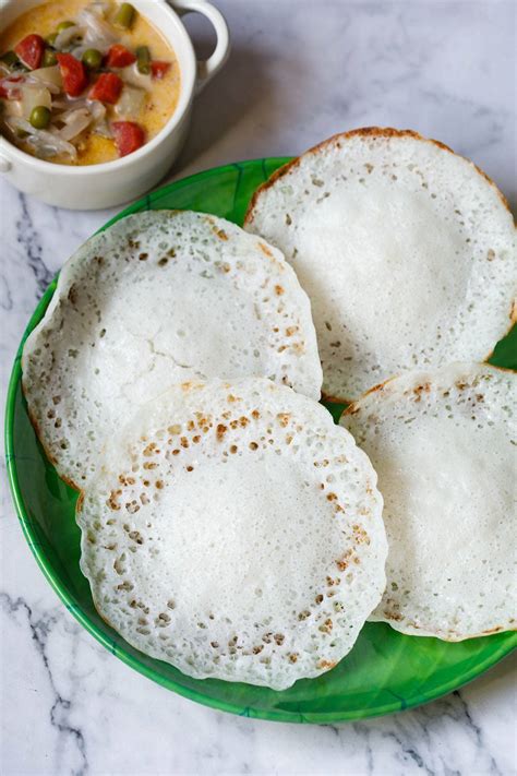 Appam Easy Appam Recipe without Yeast Cooking From Heart Appam