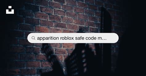 apparition roblox safe code
