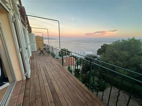 Appartement A Vendre Roquebrune Cap Martin Vue Mer