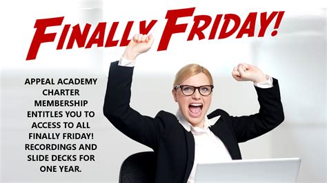 appeal academy finally friday