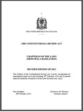 appellate jurisdiction act tanzania