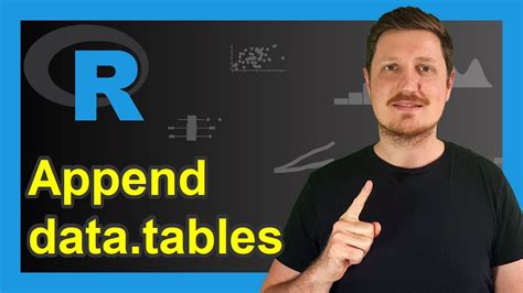 Append Data Tables In R