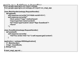 Appengine-Guestbook-Python