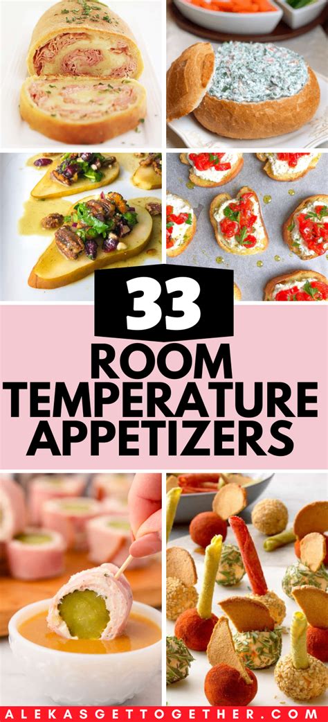 Appetizers Room Temp