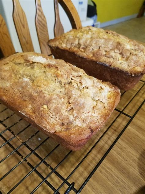 Apple Bread Made With Cake Mix And Canned Apples