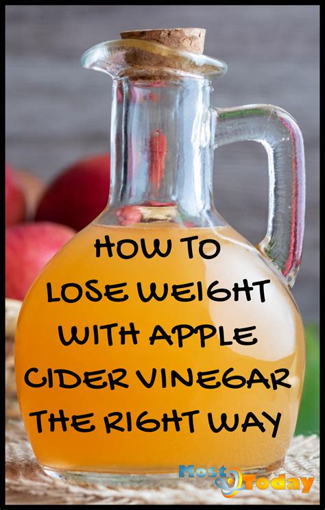 Weight Loss Drink Lemon Apple Cider Vinegar BMI Formula