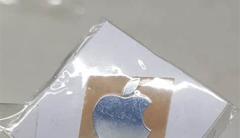 2xsilver Apple Metal Look Logo Sticker Decal For Apple Iphone 5s 5 5c Iphone 4s Apple Stickers Phone Stickers Iphone Decal Stickers